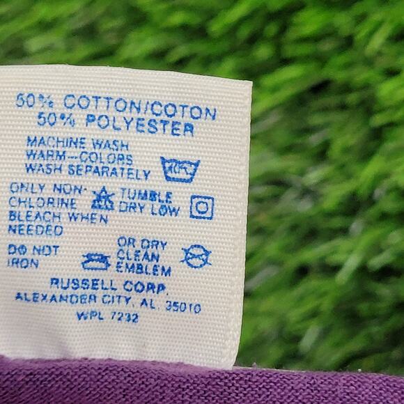 Vintage 80s Jerzees Shirt Medium 20x26 Martins-Ferry School - Picture 7 of 13